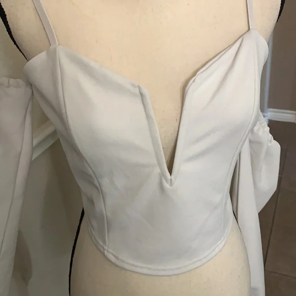 Boohoo white top - Picture 6 of 17